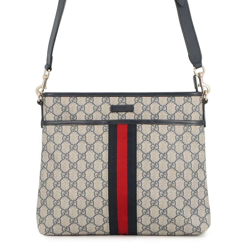 GUCCI Cream Leather Shoulder Bag - Picture 1 of 15